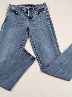 7 for All Mankind Straight Leg Jeans Blue Waist 28